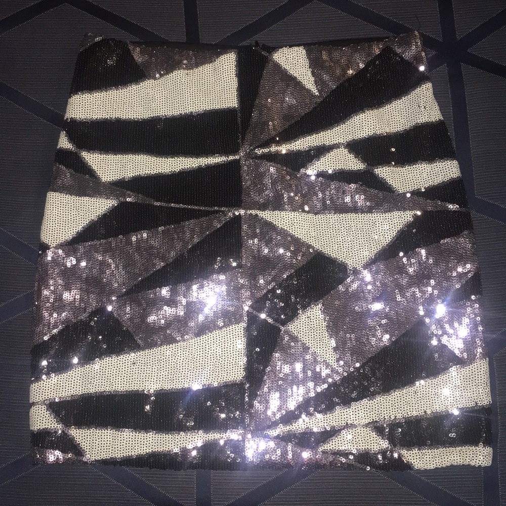 Beautiful Sequined Miniskirt